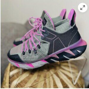 Mark Nason Goodyear Women's Sz 8.5 Gray Ziggy Calla Sneaker Boots $110